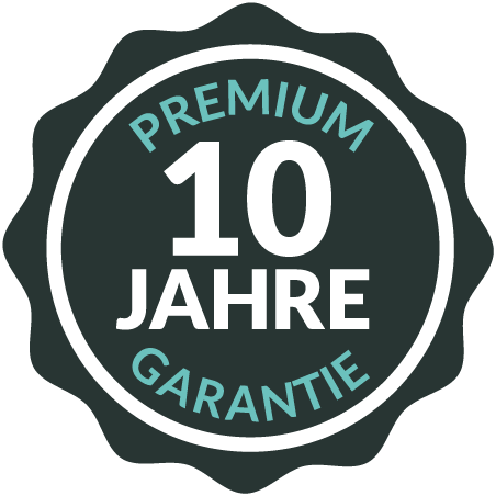 10 Jahre Premium Garantie