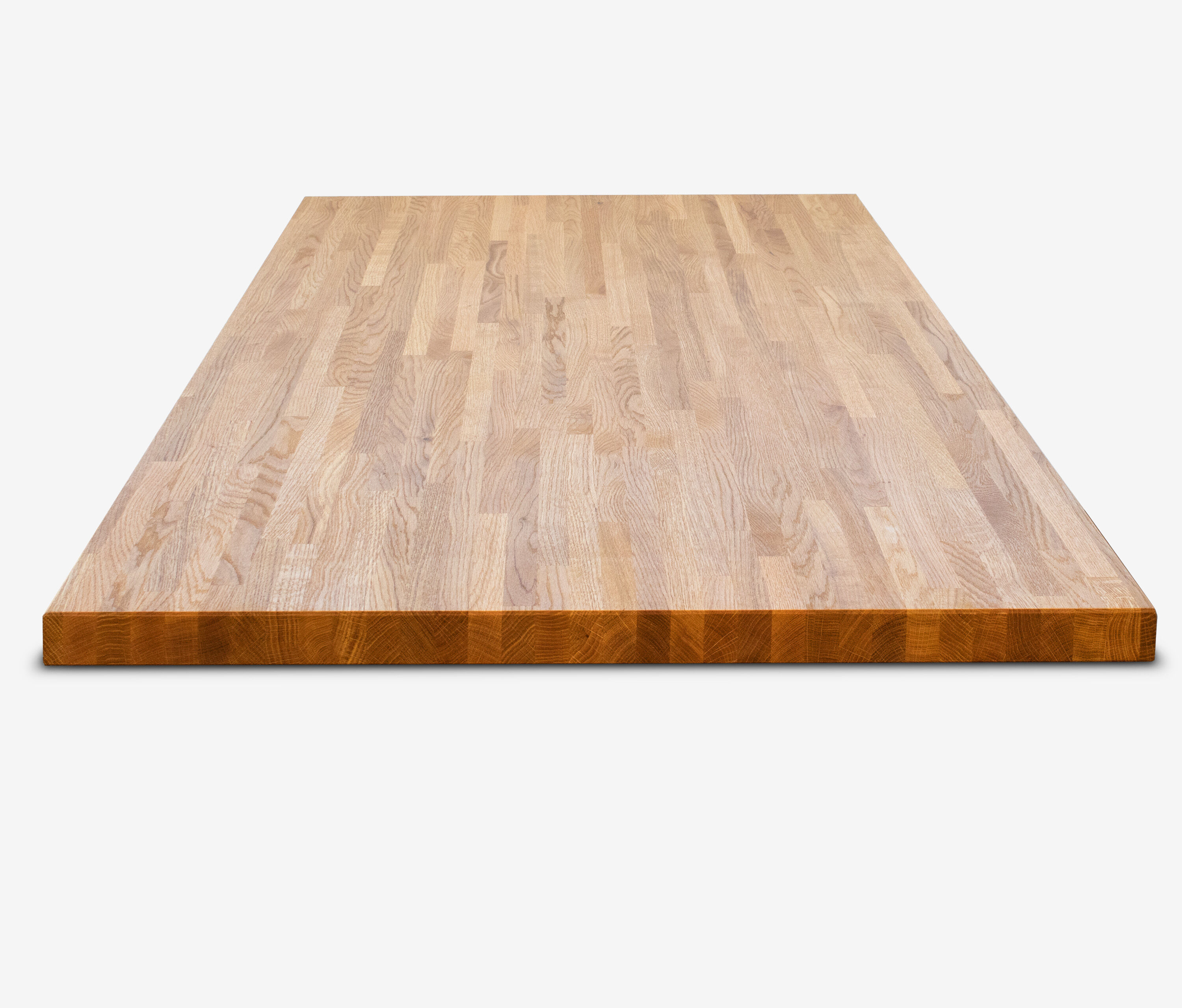 Eiche Echtholzplatte Kurzlamellen, 1400 x 800 x 40 mm