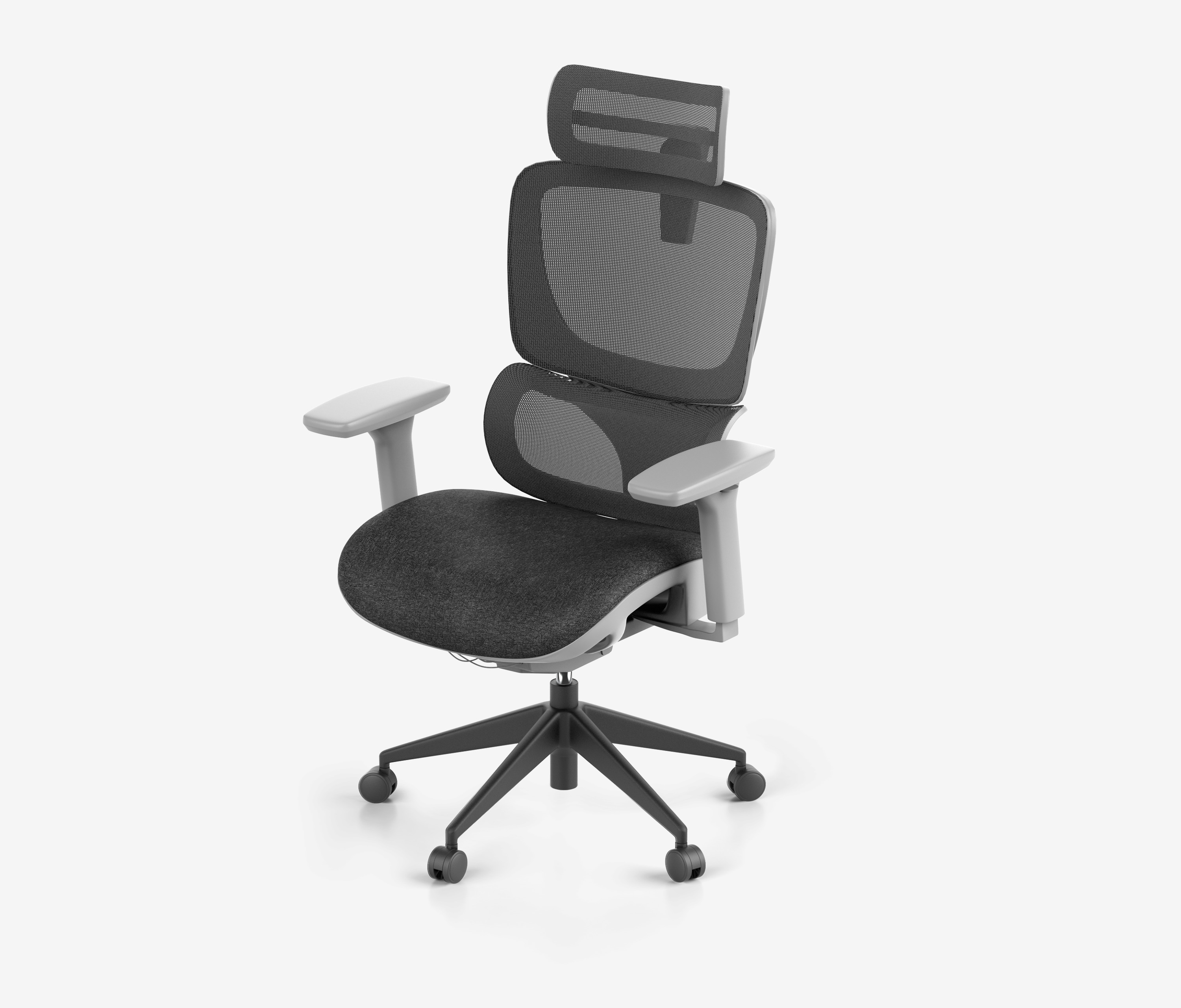 Bürodrehstuhl SENTA FX Normal Grau Schwarz