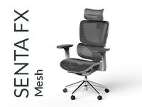 Bureaustoel SENTA FX Mesh Normaal Grijs zilver