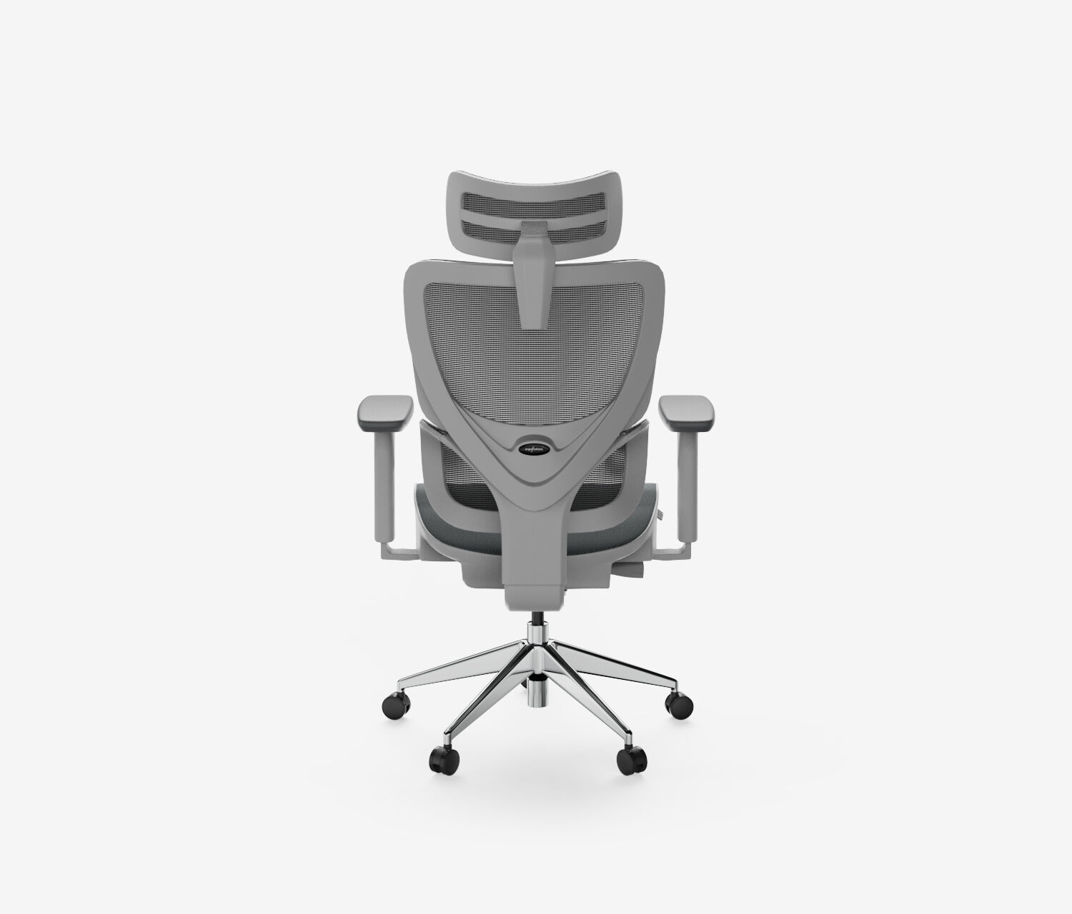 Bürodrehstuhl SENTA FX Niedrig Grau Silber
