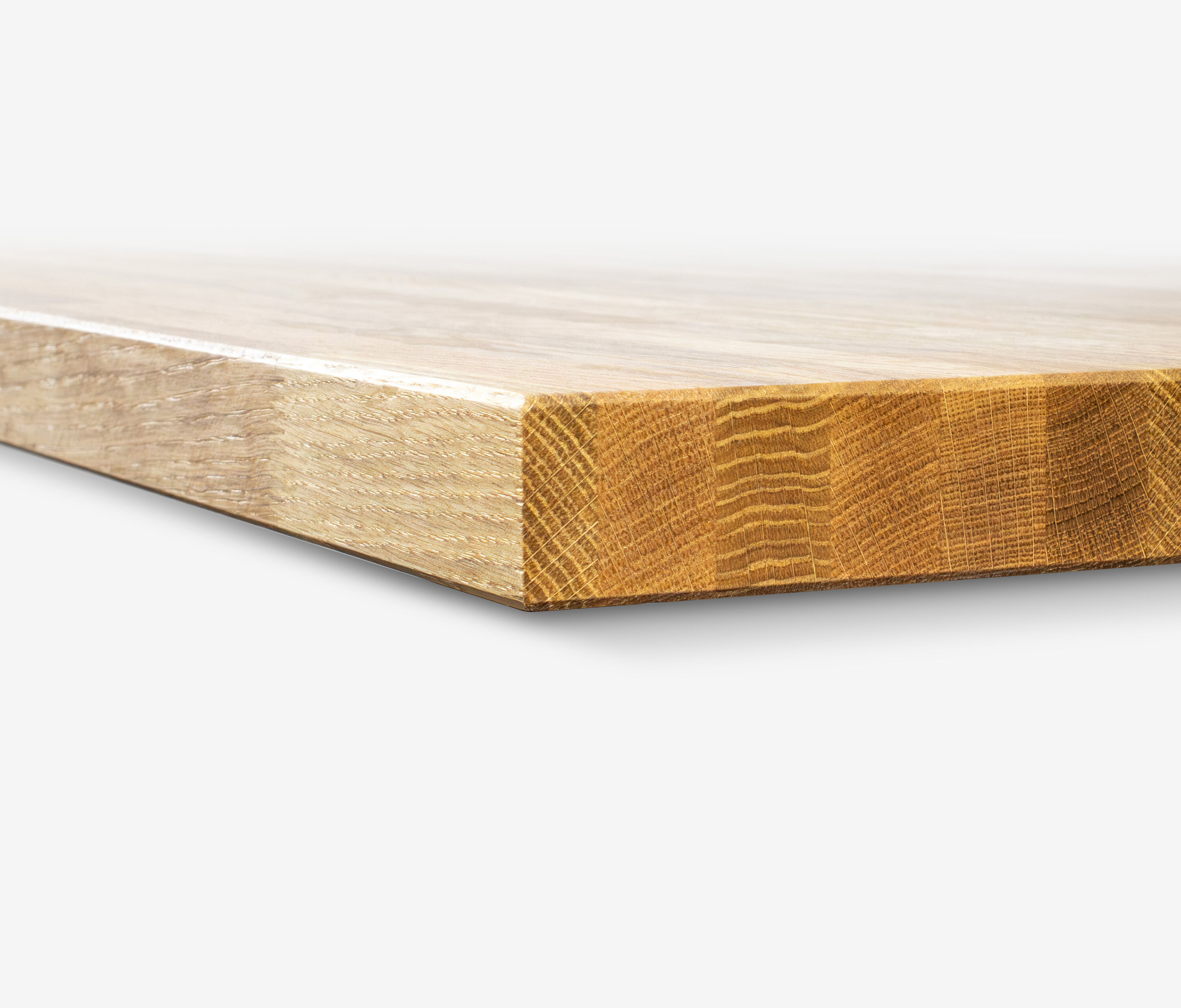 Eiche Echtholzplatte Kurzlamellen, 1400 x 800 x 40 mm