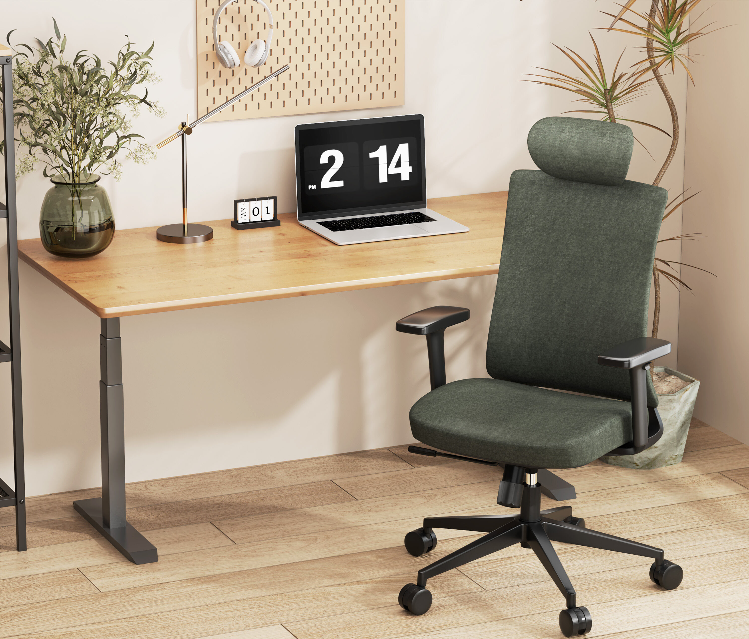 Bürodrehstuhl VITA Normal, Sitzhöhe 45 - 54,5 cm