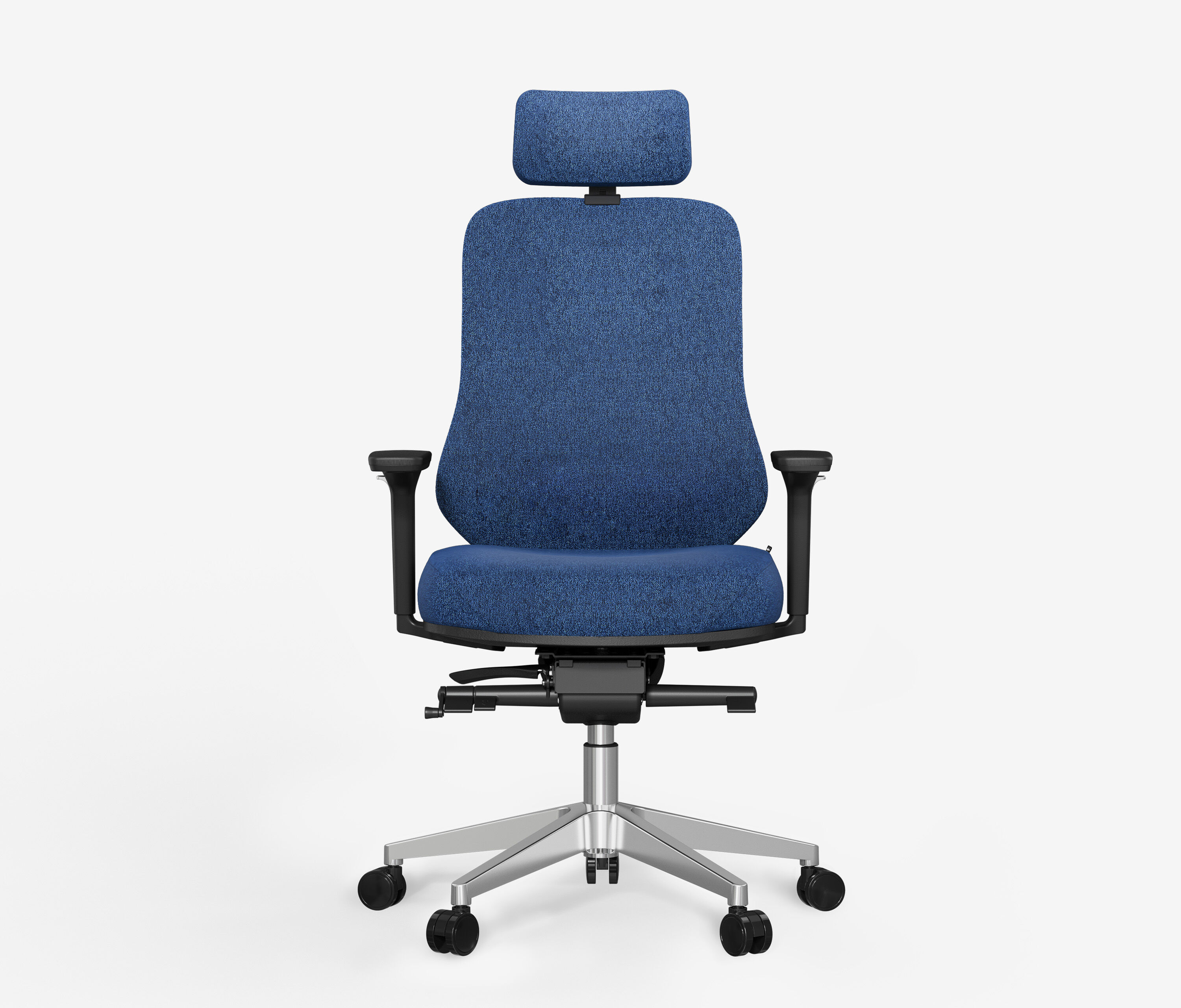 Bürodrehstuhl SENTA Blau Hoch