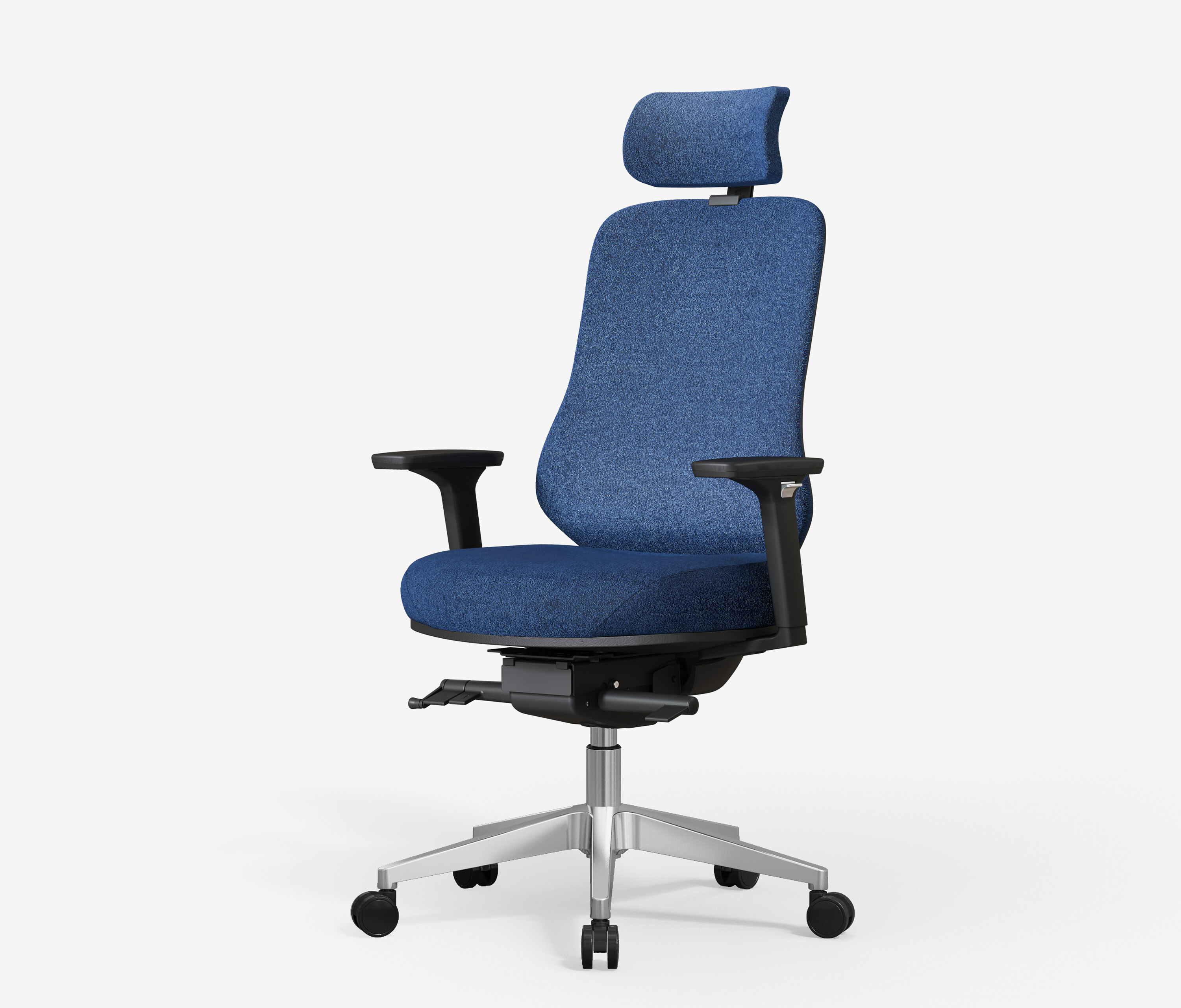 Bürodrehstuhl SENTA Blau Hoch