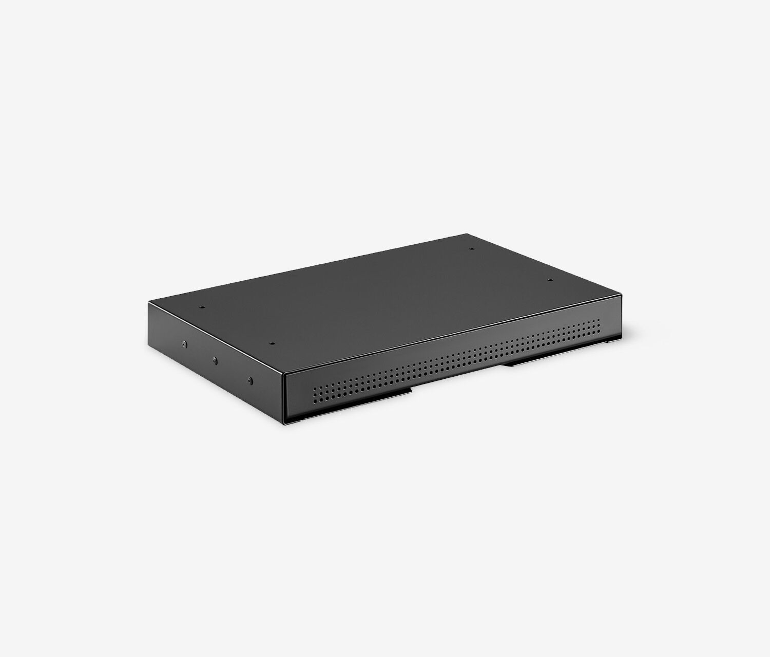 Untertisch Schublade Slimline Schwarz