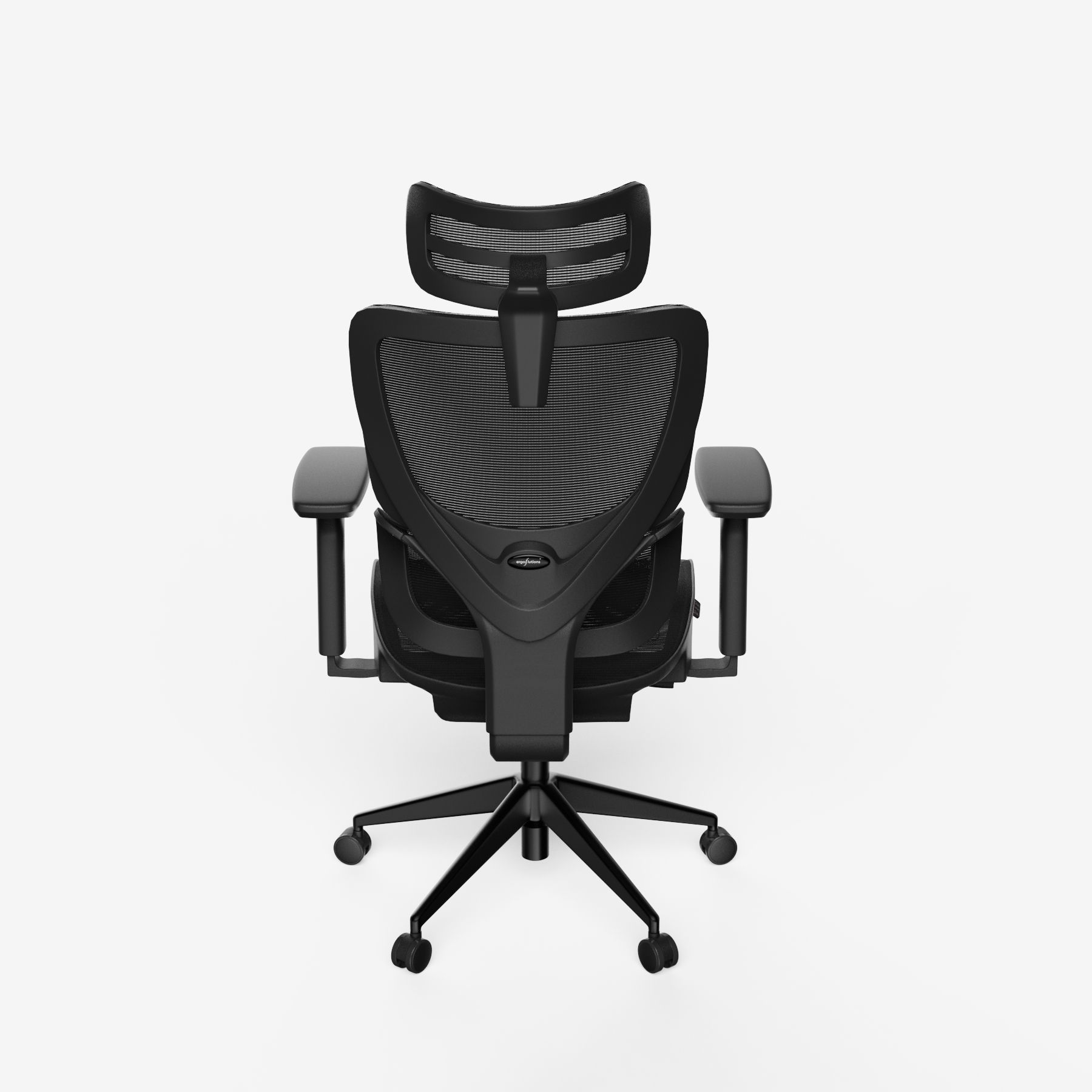 Bürodrehstuhl SENTA FX Mesh Niedrig Schwarz Schwarz