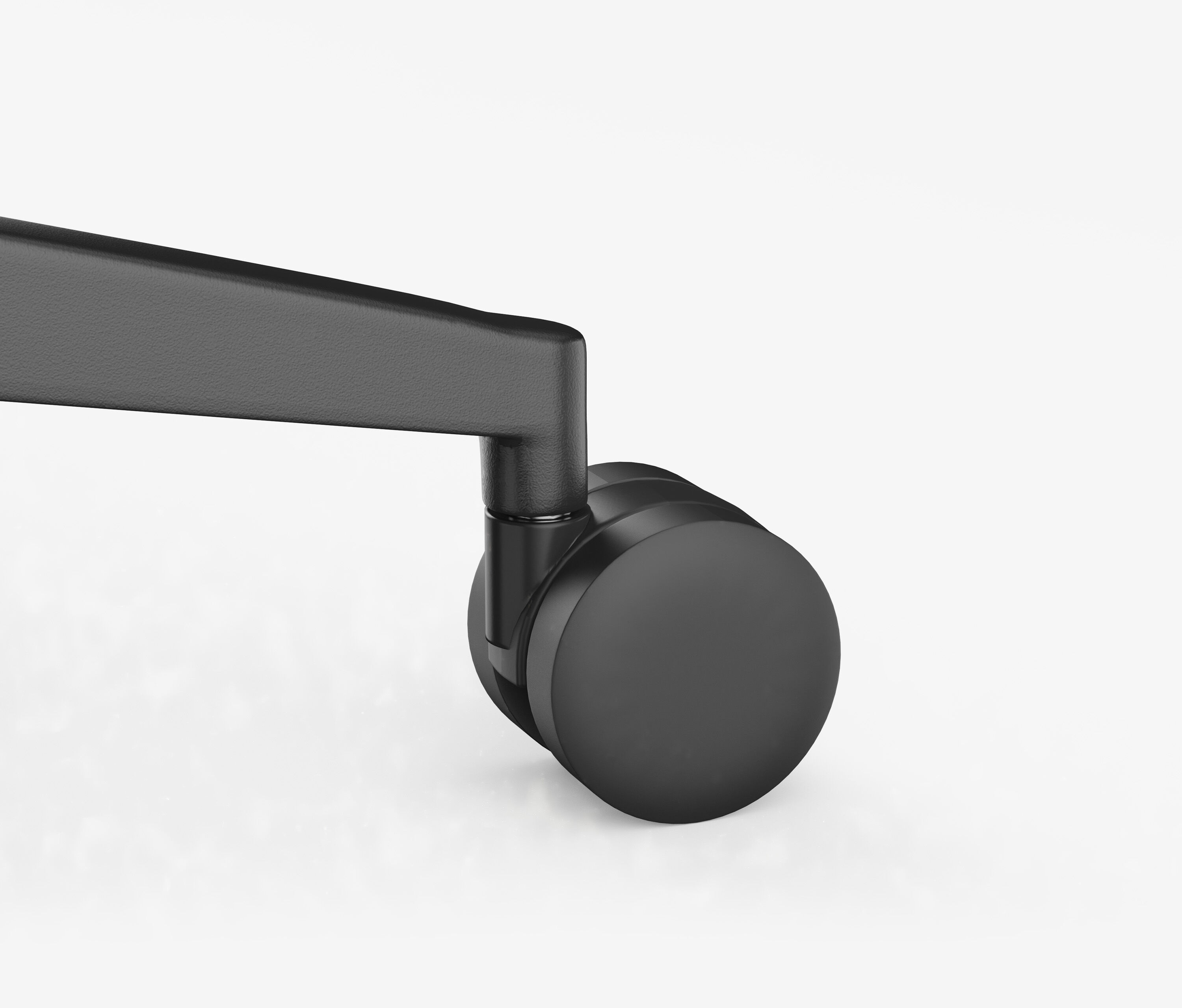 Bürodrehstuhl VITA Schwarz Normal, Sitzhöhe 45 - 54,5 cm