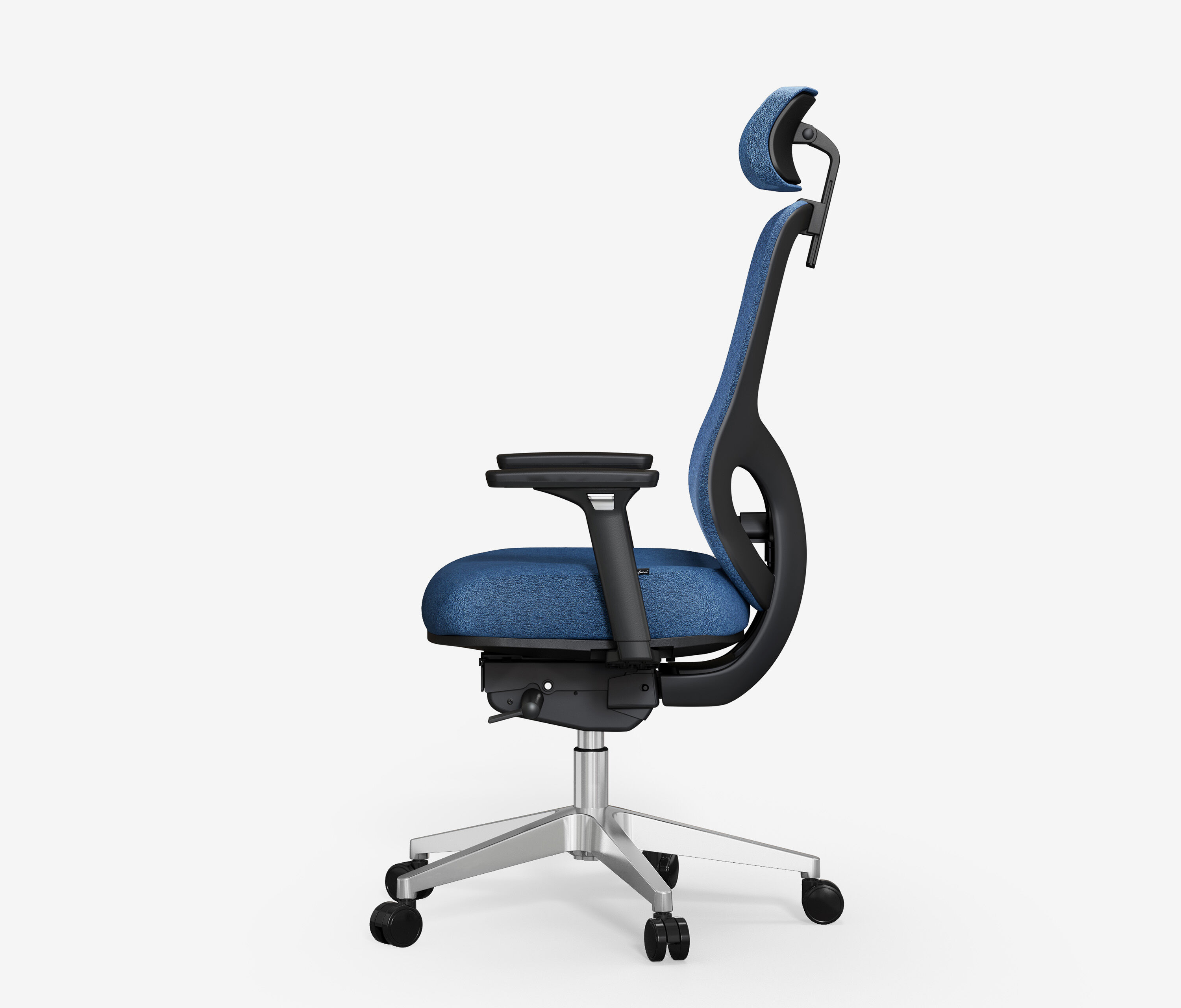 Bürodrehstuhl SENTA Blau Hoch