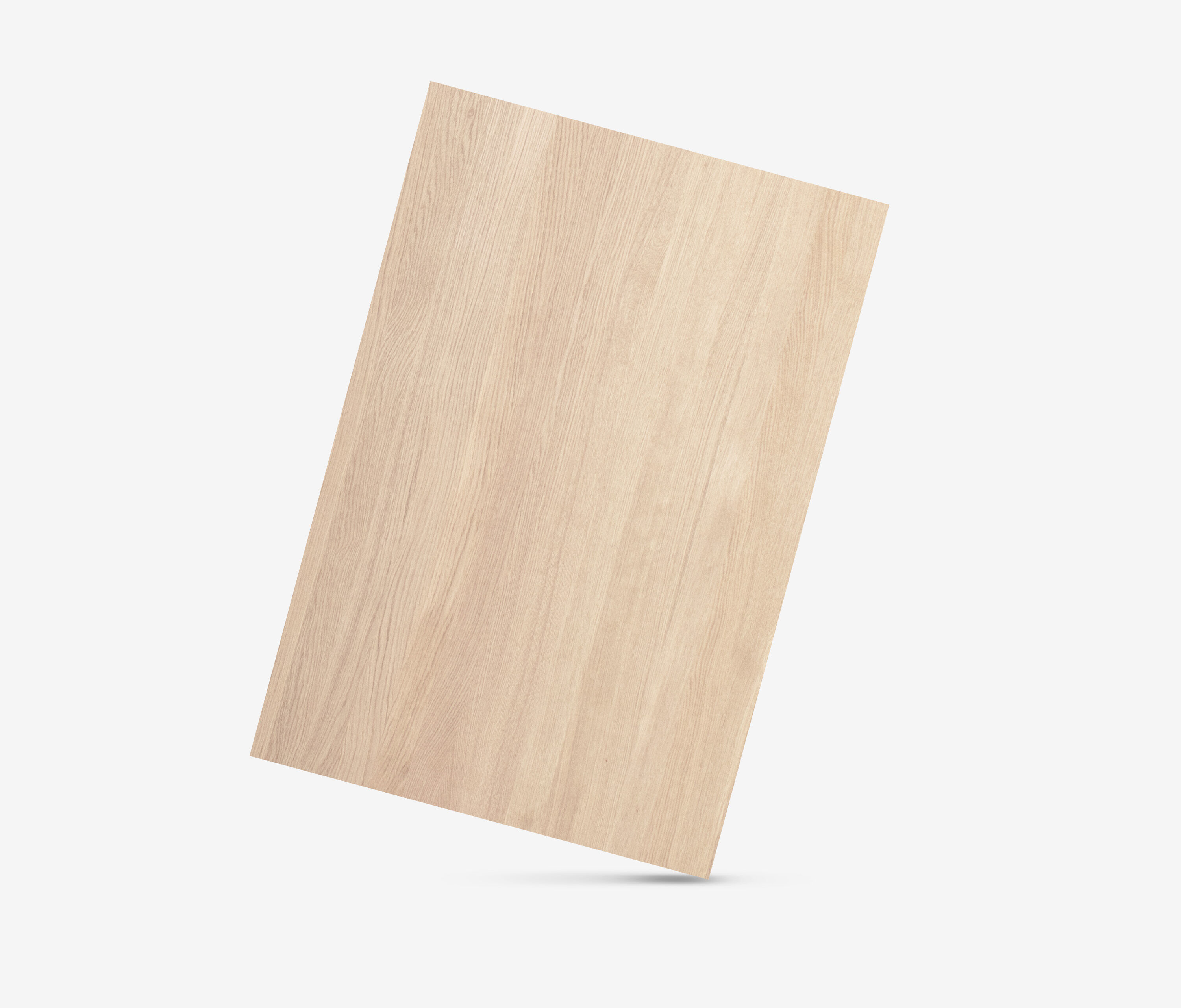 Esche Echtholzplatte durchgängige Lamelle, 1400  x 80 x 20 mm