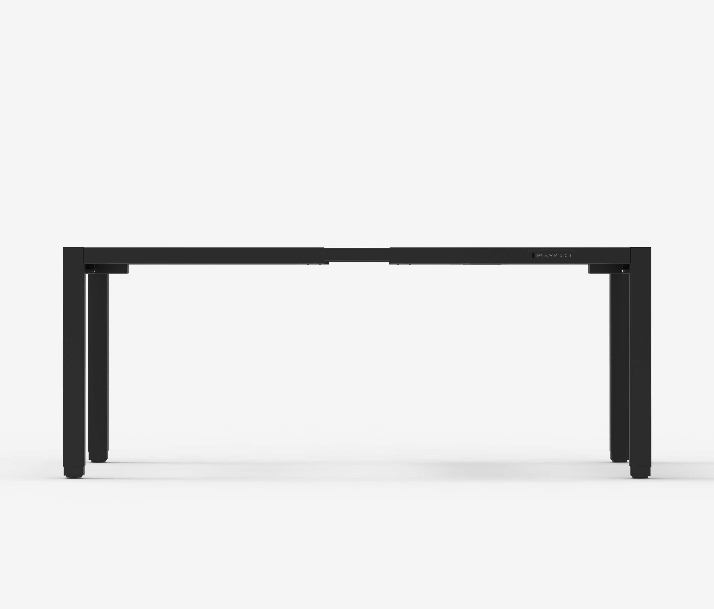 Primus 4-Bein Tischgestell XL Schwarz 80