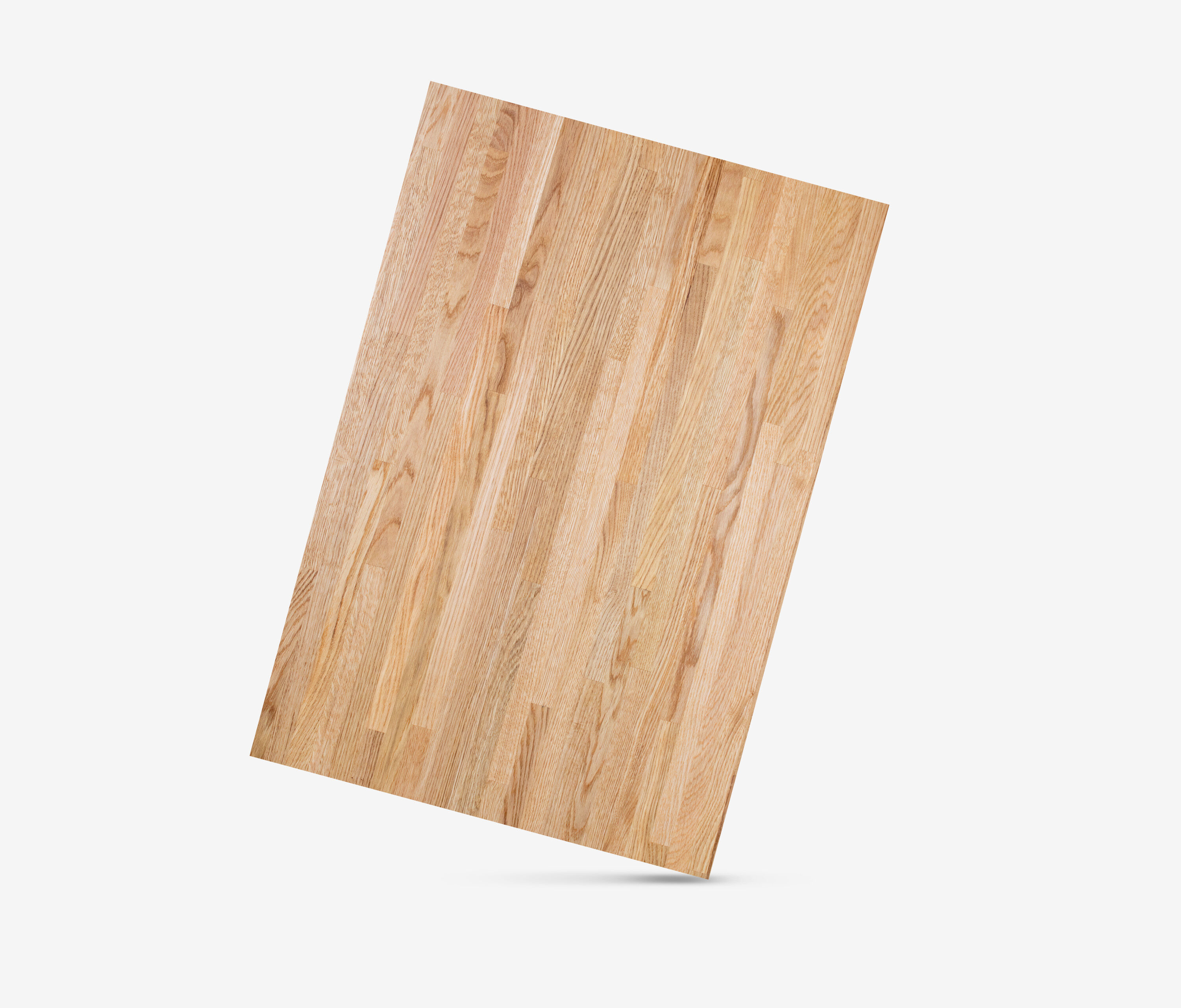 Eiche Echtholzplatte Kurzlamellen, 1400 x 800 x 40 mm