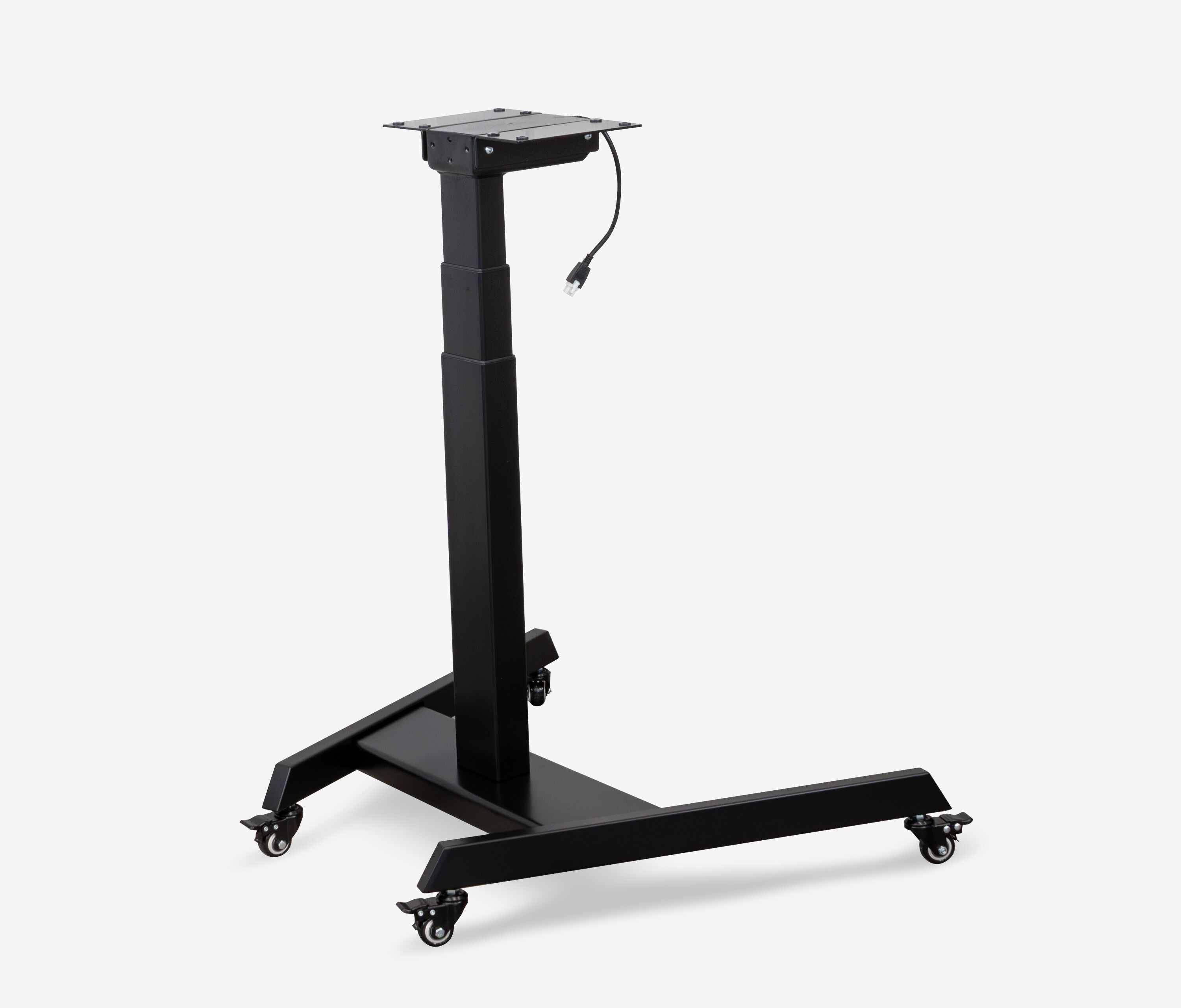 FOKUS Single Schreibtisch Schwarz Weiß 60x60 