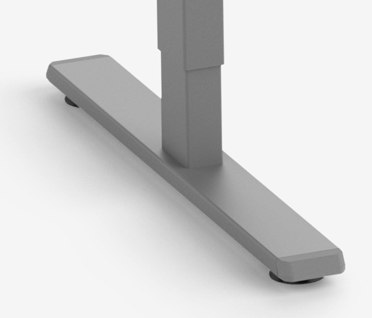 FOKUS + Stuhl Grau Birke Normal 1200 x 70 x 19 mm