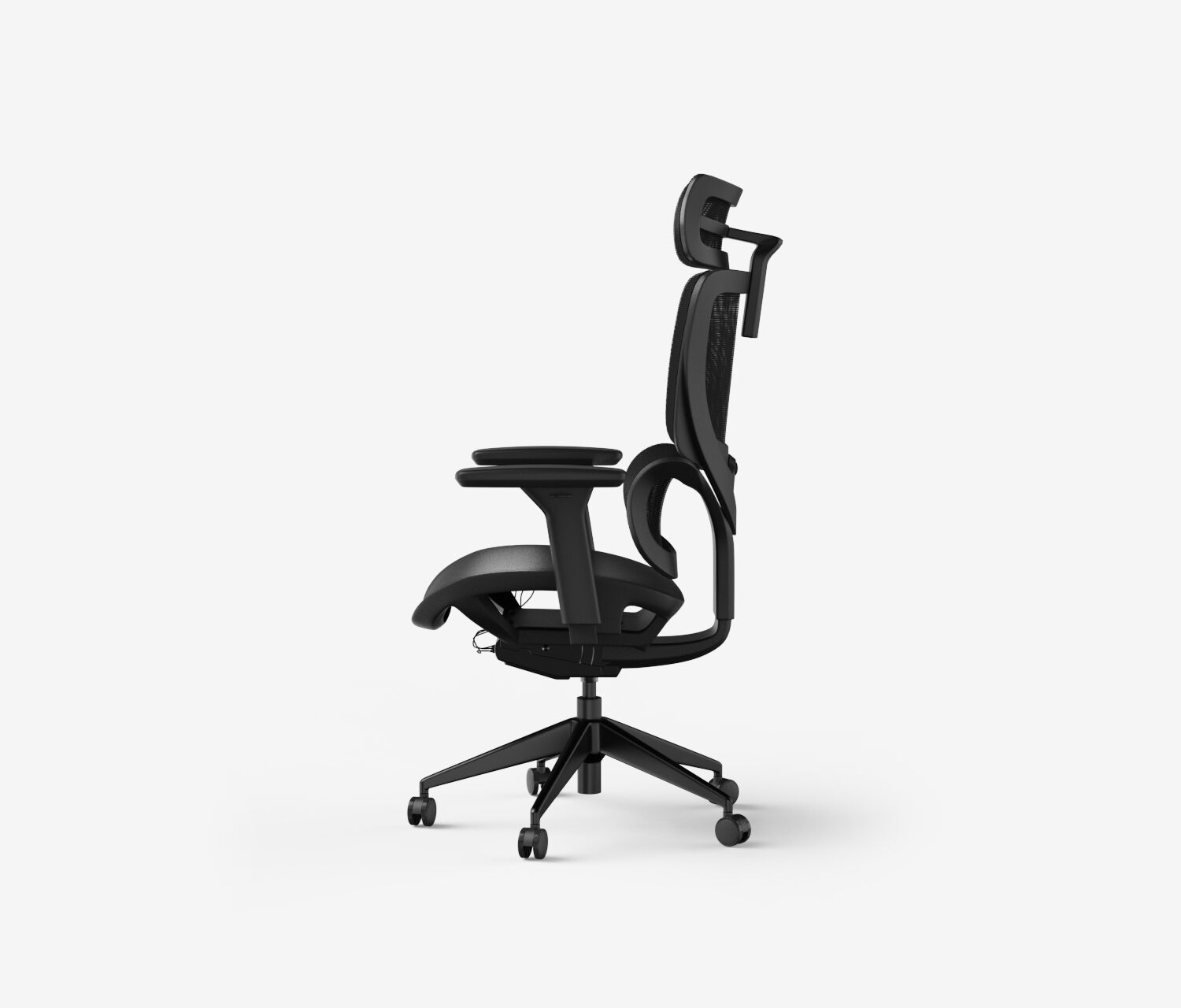 Bürodrehstuhl SENTA FX Hoch Schwarz Schwarz