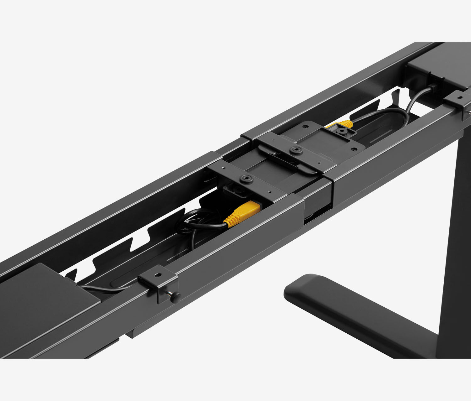 Primus Gamingschreibtisch Rechteck, Schwarz Klassik Acid Green 140x80