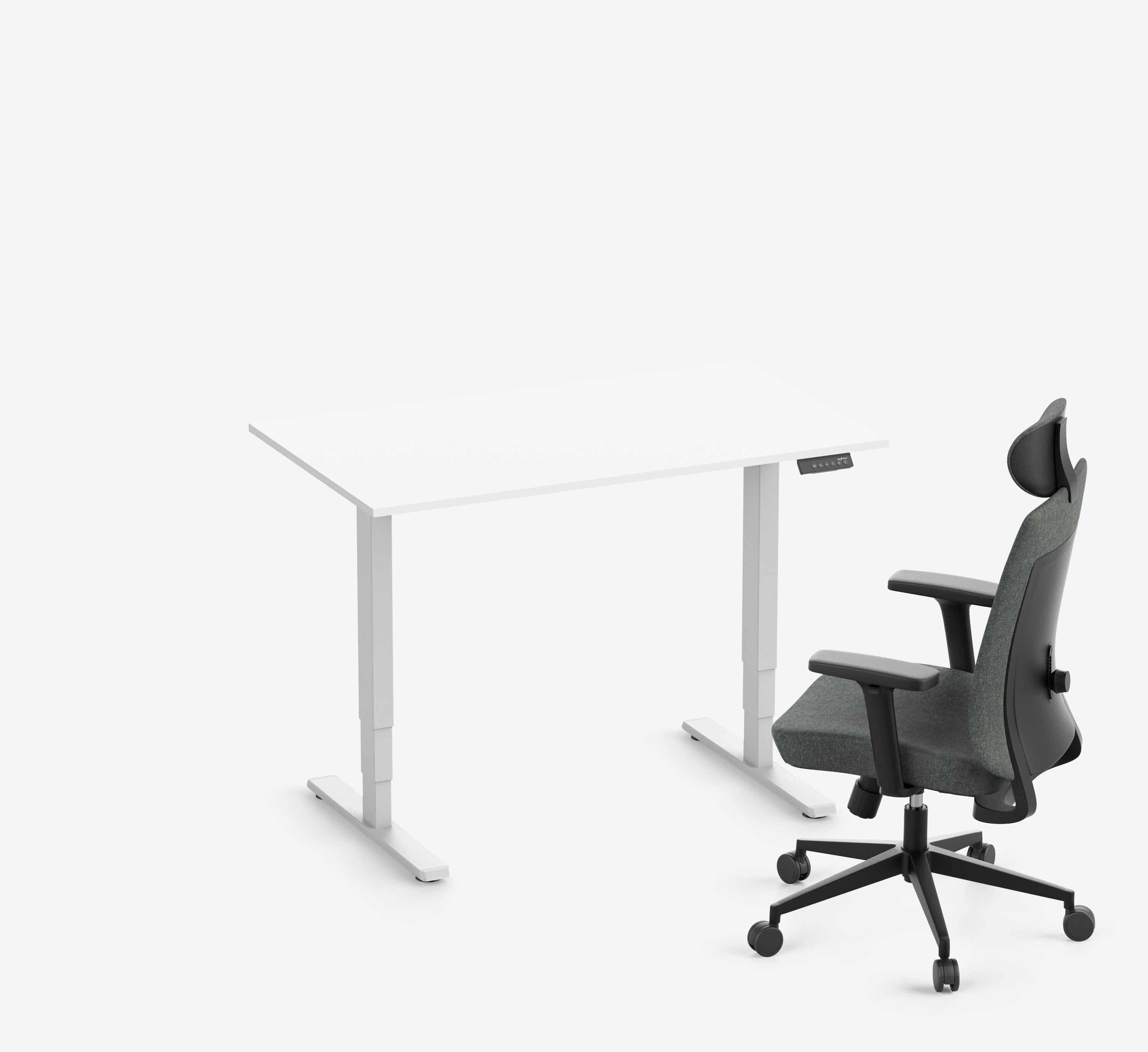 FOKUS + Stuhl Weiß Topweiß Normal 1200 x 70 x 19 mm