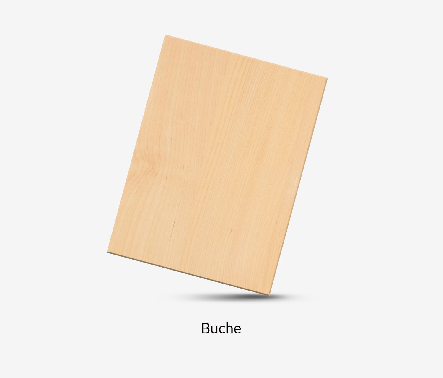 PRIMUS 4-Bein Schreibtisch Weiß Buche 1600 x 800 x 25 mm