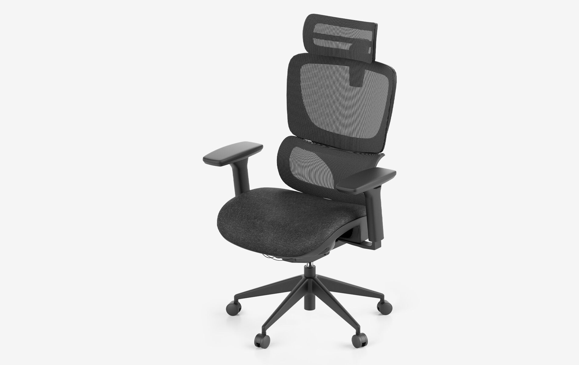Bürodrehstuhl SENTA FX Normal Schwarz Silber