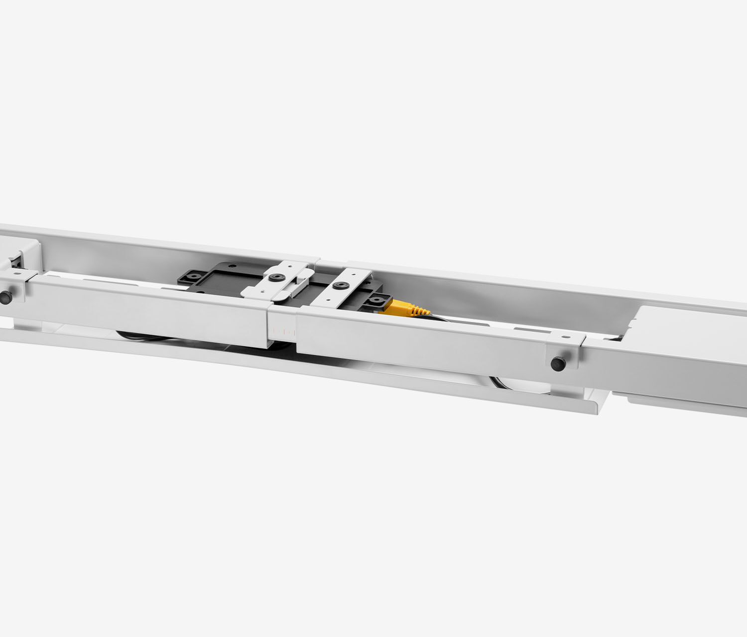 PRIMUS Eckschreibtisch, Gestell Weiß, Tischplatte 1600/800 x 1600/800 x 25 mm Topweiß