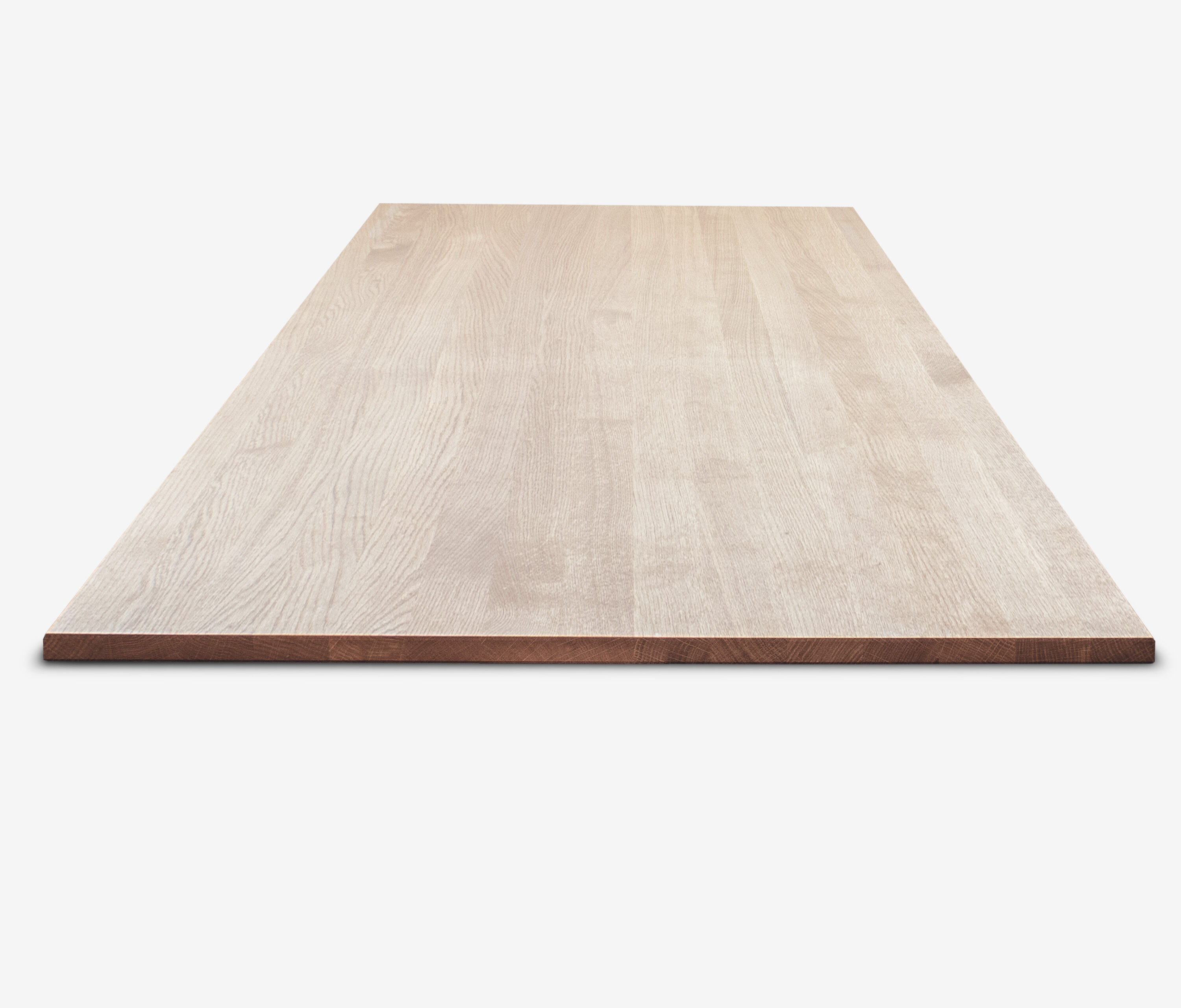 Esche Echtholzplatte durchgängige Lamelle, 1400  x 80 x 20 mm