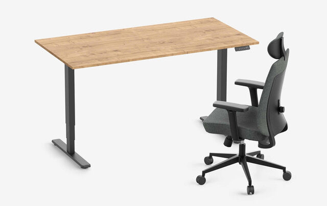FOKUS Schreibtisch + Stuhl