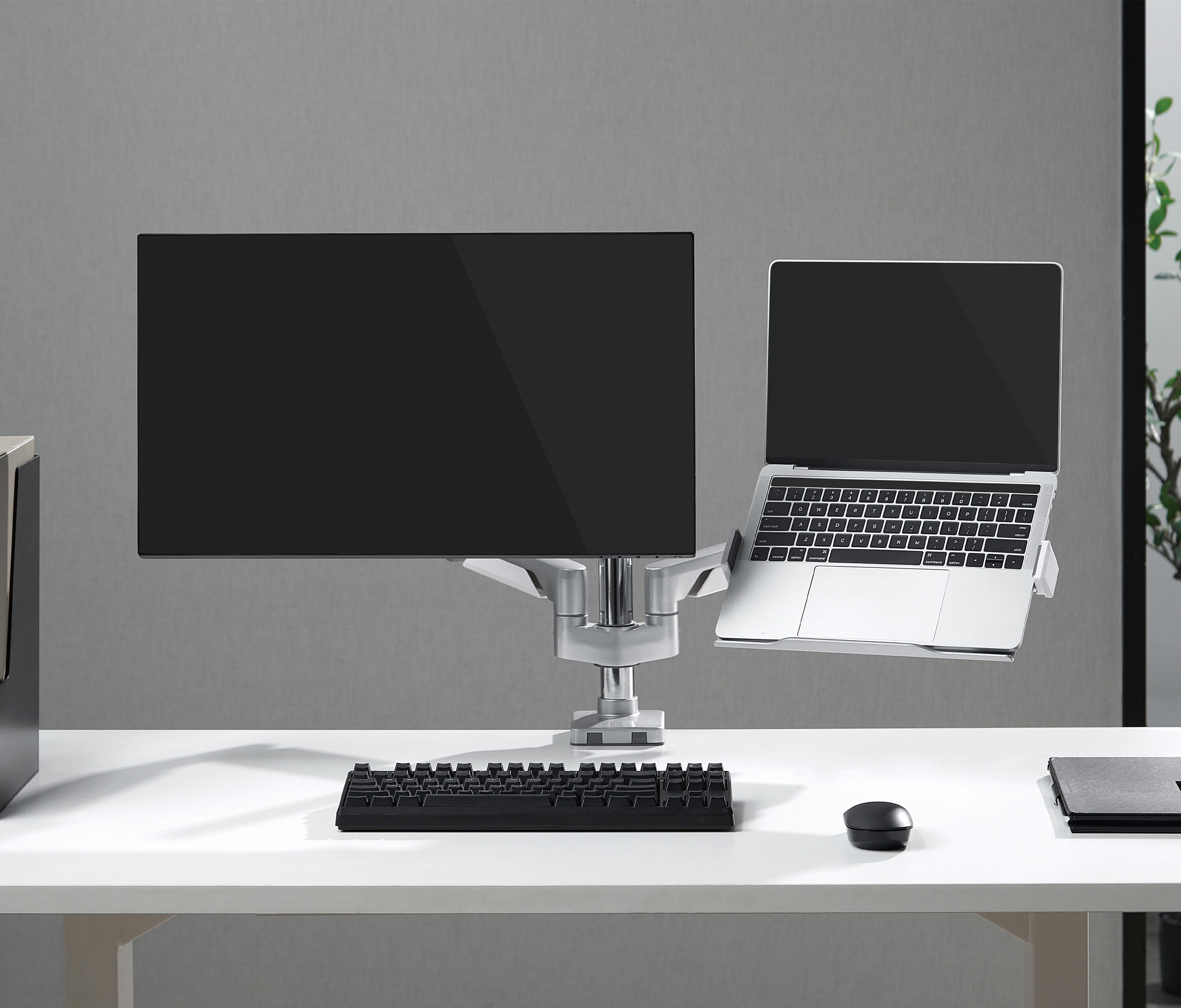 Laptop Halterung für VESA Monitorarme