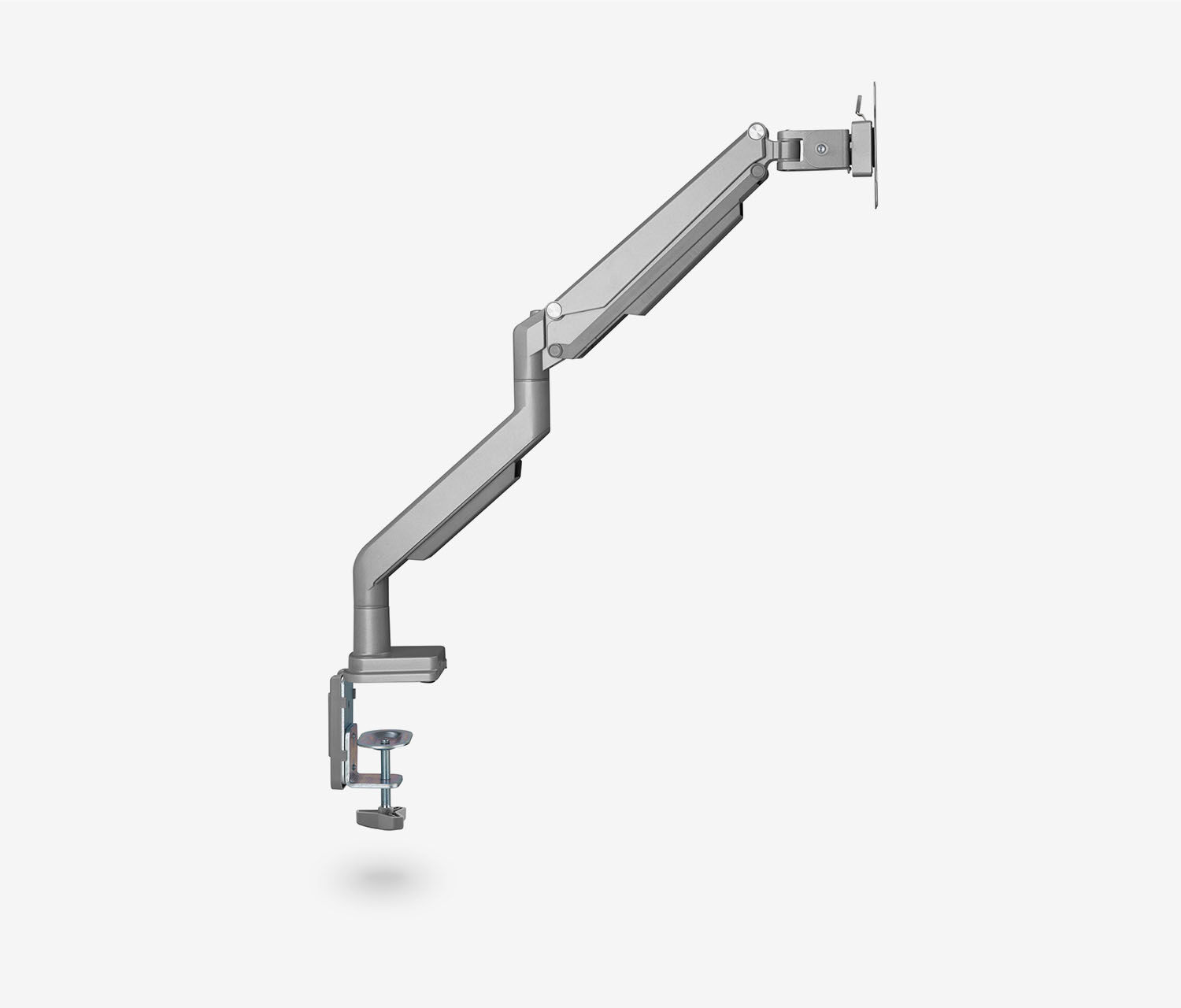 PRIMUS + Slimline Schublade, Kabelschlange & Halter 160x80 Grau Eiche