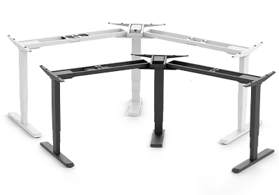 PRIMUS Ecktischgestell Flex Schwarz