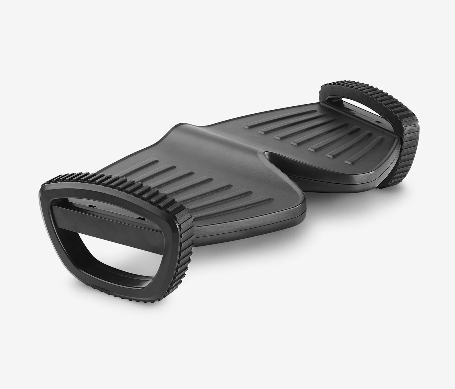 PRIMUS + Schublade, Kabelschlange & Fußstütze 160x80 Schwarz Weiß