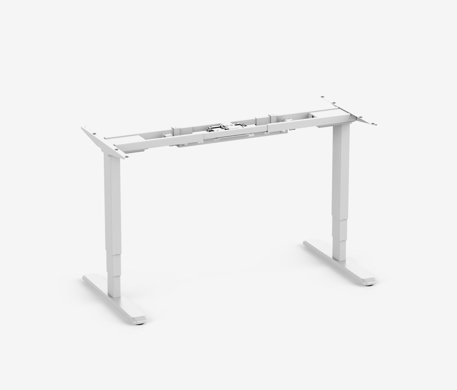 PRIMUS Rechteckschreibtisch, Gestell Weiß, Tischplatte 1600 x 800 x 25 mm Topweiß