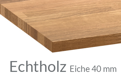 Eiche Kurzlamellen 40 mm