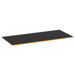Schwarz, 140x80, 19 mm, Yellow Cab, Rechteck