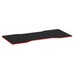 Schwarz, 140x80, 19 mm, Fire Red, Cockpit