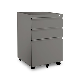 Metall Rollcontainer Grau