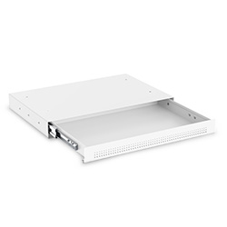 Slimline Schublade weiss