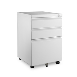 Metall Rollcontainer Weiß