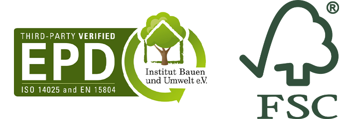 FSC und PECF Logo - zertifizierte Waldwirtschaft